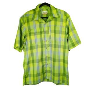 PACIFIC TRAIL Men's Vented Fishing Shirt  L  Gorpcore Angler Sportsman Utility